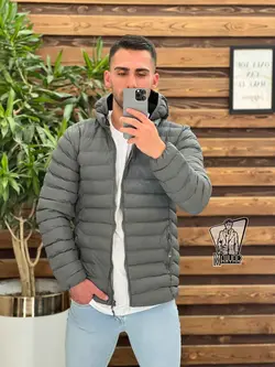 کاپشن آمبردی طوسی کد 941 درشعبه مردانه مجموعه انلاین ونوس مد