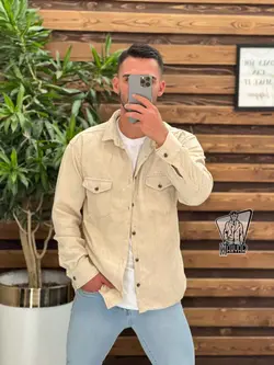 پیراهن مخمل کبریتی مردانه کد 944 شیک و راحت درمجموعه ونوس مد