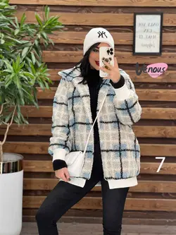 خرید اینترنتی کاپشن تدی طرحدار پایین کش کد 2191 در ونوس مد