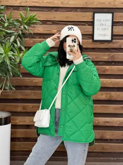 خرید اینترنتی کاپشن لوزی دوزی کلاه دورس کد 2218 ونوس مد