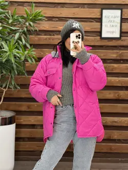 خرید اینترنتی کاپشن لوزی دوزی کلاه دورس کد 2218 ونوس مد