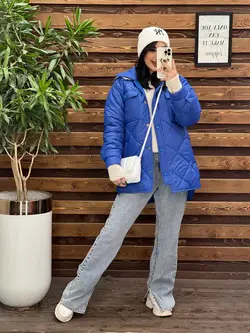 خرید اینترنتی کاپشن لوزی دوزی کلاه دورس کد 2218 ونوس مد