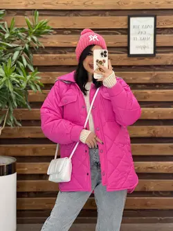 خرید اینترنتی کاپشن لوزی دوزی کلاه دورس کد 2218 ونوس مد