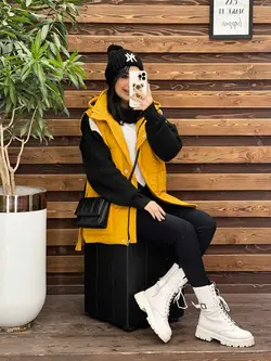 خرید اینترنتی پافر سیلیکونی کمردار کد 2252 فروشگاه ونوس مد