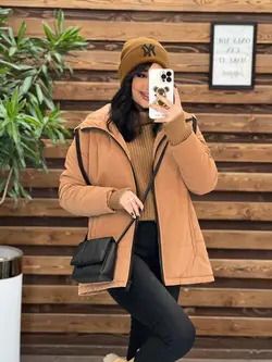 خرید اینترنتی کاپشن سیلیکونی دوجیب کد 2253 فروشگاه ونوس مد