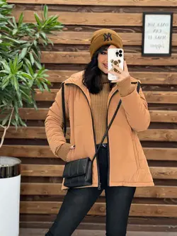 خرید اینترنتی کاپشن سیلیکونی دوجیب کد 2253 فروشگاه ونوس مد