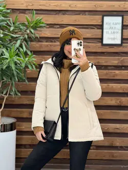 خرید اینترنتی کاپشن سیلیکونی دوجیب کد 2253 فروشگاه ونوس مد