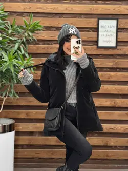 خرید اینترنتی کاپشن سیلیکونی دوجیب کد 2253 فروشگاه ونوس مد