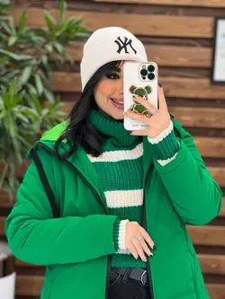 خرید اینترنتی کاپشن سیلیکونی دوجیب کد 2253 فروشگاه ونوس مد