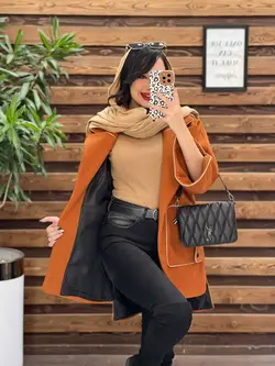 پالتو فوتر مغزی دوزی کد 2266 شیک و خاص در مجموعه ونوس مد