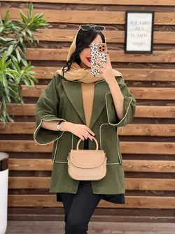 پالتو فوتر مغزی دوزی کد 2266 شیک و خاص در مجموعه ونوس مد