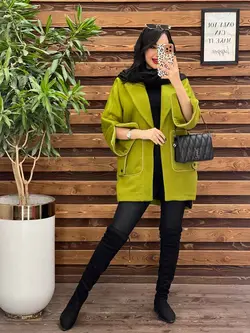 پالتو فوتر مغزی دوزی کد 2266 شیک و خاص در مجموعه ونوس مد