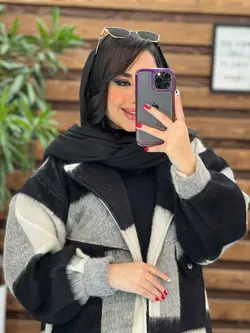 شکت چهارخونه بغل دکمه کد 2296 شیک و خاص در مجموعه ونوس مد