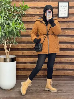 خرید اینترنتی کاپشن دوخت گلدونی آستنی کش بافت  کد 2302 ونوس