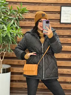 خرید اینترنتی کاپشن دوخت گلدونی آستنی کش بافت  کد 2302 ونوس