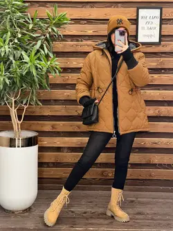 خرید اینترنتی کاپشن دوخت گلدونی آستنی کش بافت  کد 2302 ونوس