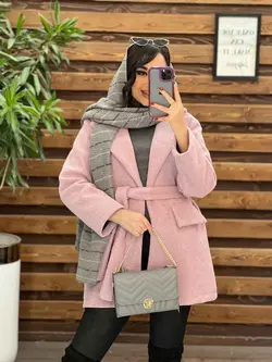 پالتو فوتر دوجیب کمردار کد 2390 شیک و خاص در مجموعه ونوس مد