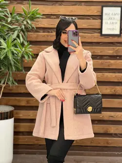 پالتو فوتر دوجیب کمردار کد 2390 شیک و خاص در مجموعه ونوس مد