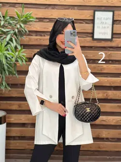 خرید اینترنتی مانتو ژاکارد مغزی دوزی کد 2444 فروشگاه ونوس مد