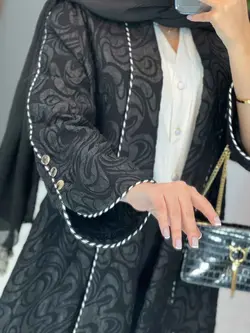 مانتو مغزی دوزی آستین دکمه کد 2449 شیک و خاص در ونوس مد