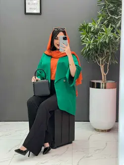 مانتو کتی یقه آمریکایی کد 2496 در فروشگاه ونوس مد