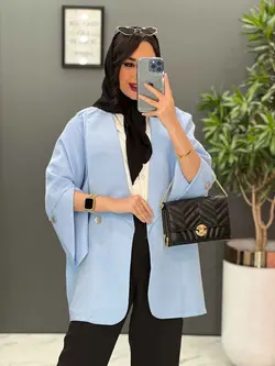 مانتو کتی یقه آمریکایی کد 2496 در فروشگاه ونوس مد