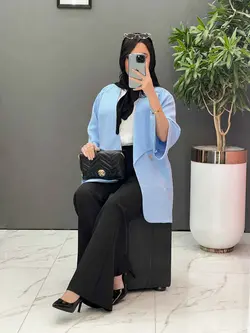 مانتو کتی یقه آمریکایی کد 2496 در فروشگاه ونوس مد