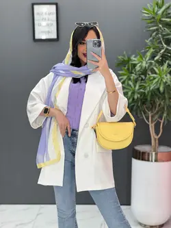 خرید اینترنتی مانتو کتی چهاردکمه آستین دوبل کد 2505 ونوس مد