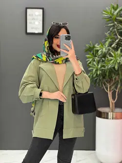 خرید اینترنتی مانتو کتی لنین جیب کج کد 2504 فروشگاه ونوس مد