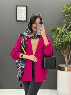 خرید اینترنتی مانتو کتی لنین جیب کج کد 2504 فروشگاه ونوس مد