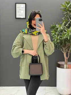 خرید اینترنتی مانتو کتی لنین جیب کج کد 2504 فروشگاه ونوس مد