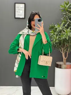 خرید اینترنتی مانتو کتی لنین جیب کج کد 2504 فروشگاه ونوس مد