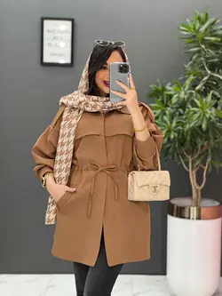 مانتو مازراتی کمرگت بالا ژیله کد 2522 موجود در فروشگاه ونوس