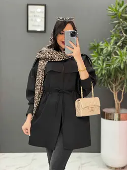 مانتو مازراتی کمرگت بالا ژیله کد 2522 موجود در فروشگاه ونوس