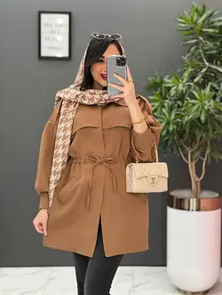 مانتو مازراتی کمرگت بالا ژیله کد 2522 موجود در فروشگاه ونوس