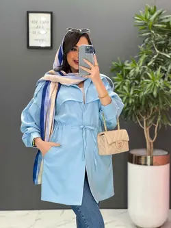 مانتو مازراتی کمرگت بالا ژیله کد 2522 موجود در فروشگاه ونوس