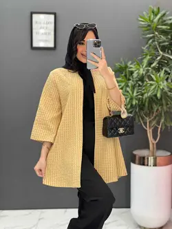 مانتو ژاکارد حصیری یقه گرد کد 2521 در فروشگاه بزرگ ونوس مد