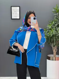 مانتو مازراتی پانچ مغزی دوزی کد 2557 فروشگاه آنلاین ونوس مد