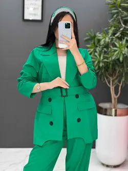 ست مانتو شلوار لنین چهاردکمه کد 2565 فروشگاه آ«لاین ونوس مد