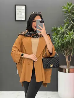 مانتو کتان لمه تک دکمه کد 2598 در فروشگاه اینترنتی ونوس مد