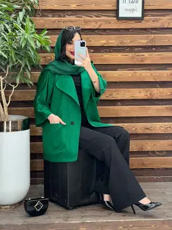 مانتو ژاکارد لمه مغزی دوزی کد 2594 در فروشگاه آنلاین ونوس مد