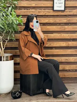 مانتو ژاکارد لمه مغزی دوزی کد 2594 در فروشگاه آنلاین ونوس مد