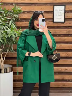 مانتو ژاکارد لمه مغزی دوزی کد 2594 در فروشگاه آنلاین ونوس مد