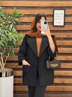 مانتو ژاکارد لمه مغزی دوزی کد 2594 در فروشگاه آنلاین ونوس مد