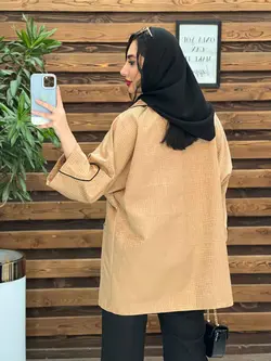 مانتو ژاکارد لمه مغزی دوزی کد 2594 در فروشگاه آنلاین ونوس مد