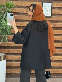 مانتو ژاکارد لمه مغزی دوزی کد 2594 در فروشگاه آنلاین ونوس مد