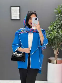 مانتو مازراتی پانچ مغزی دوزی کد 2607 فروشگاه آنلاین ونوس مد