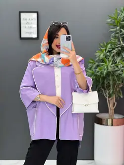 مانتو مازراتی پانچ مغزی دوزی کد 2607 فروشگاه آنلاین ونوس مد