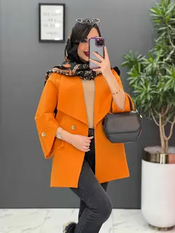 مانتو مازراتی آستین مثلثی کد 2608 موجود در فروشگاه ونوس مد