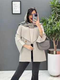 مانتو مازراتی آستین مثلثی کد 2608 موجود در فروشگاه ونوس مد